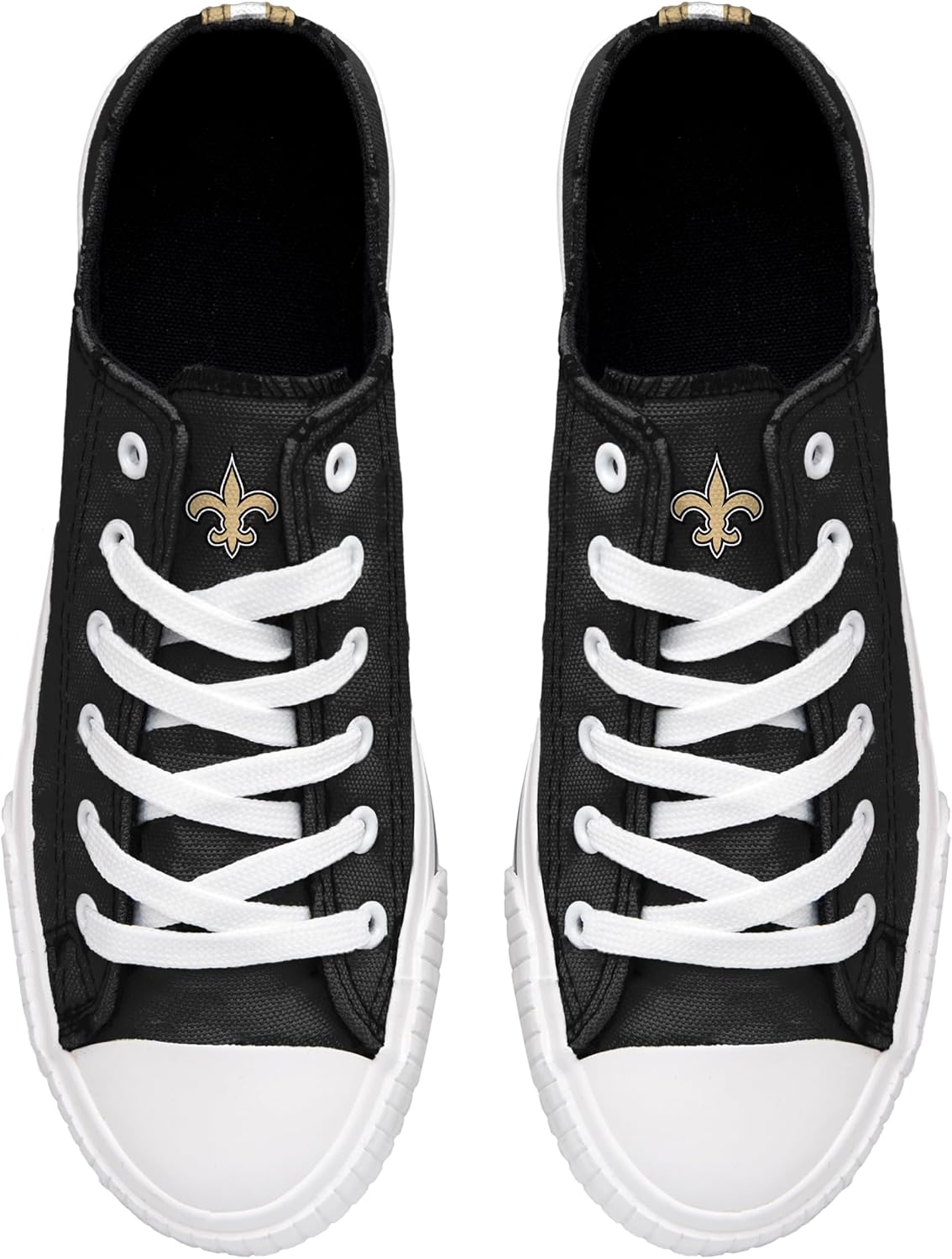 FOCO NFL Team Color Mens & Womens Low Top Sneakers