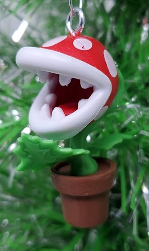 Miniatura 2 de Mario Petey - Adorno de piraña (diseño único inastillable)