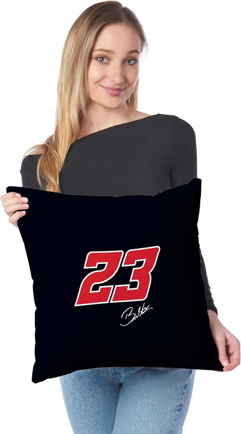 Northwest NASCAR Double-Sided Throw Pillow 18x18 Inches, Soft Decorative Racing Accent Cushion
