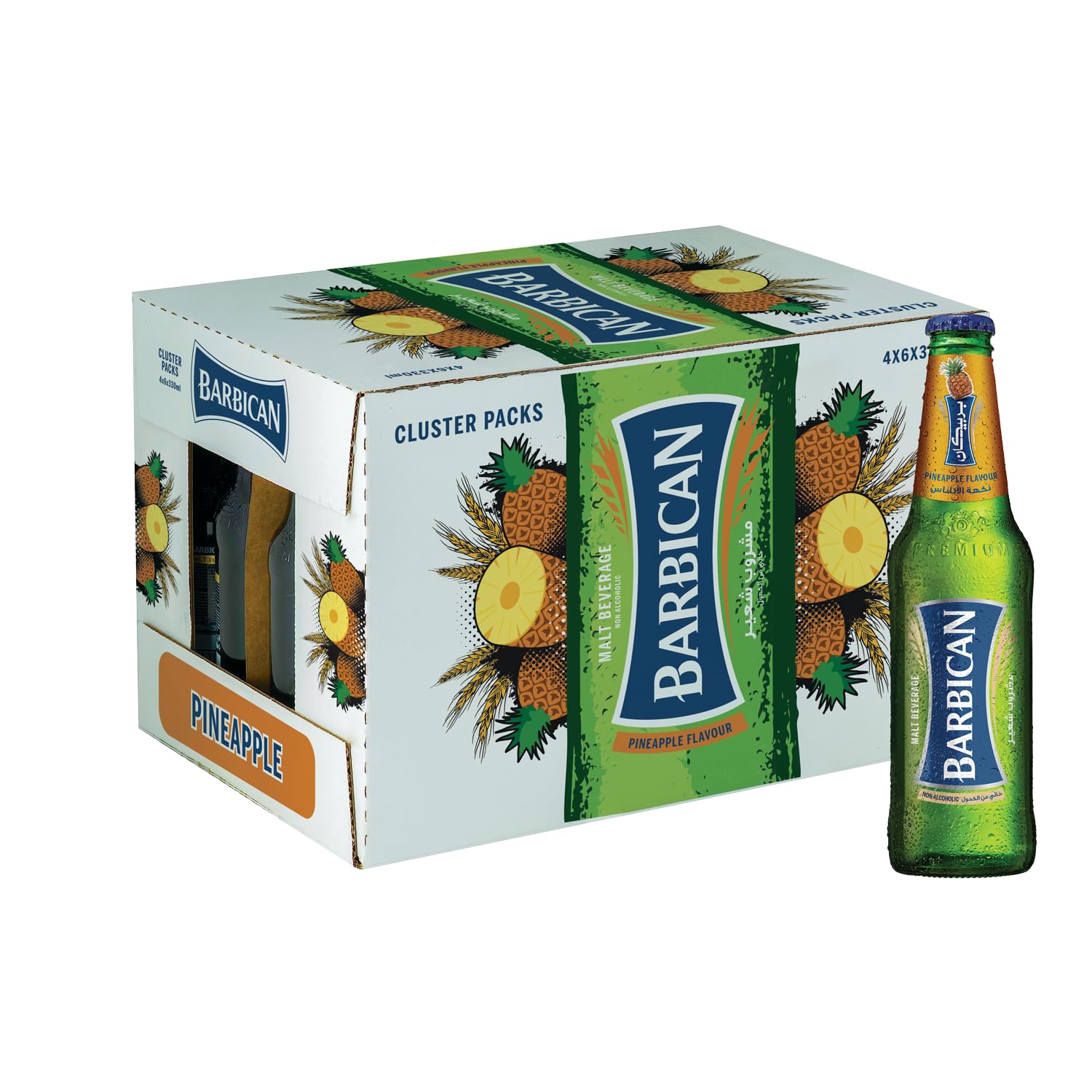 Barbican Pineapple, Malt Beverage, 24x330 ml