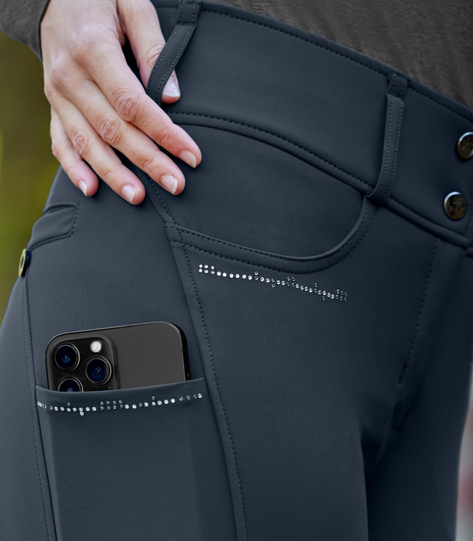Elt - Ladies High Waist fullgrip Breeches Mathilda Glam