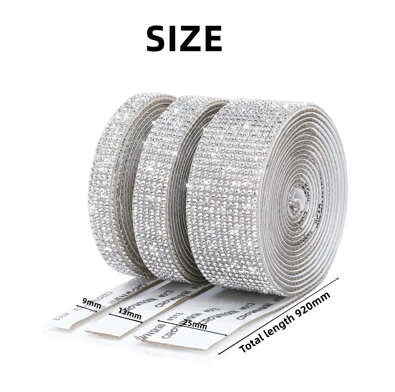 6 Fogli Strass Hotfix Con Cristalli - Decalcomanie Termoadesive Per Decorazioni Fai Da Te Su Tessuto - Foto 7