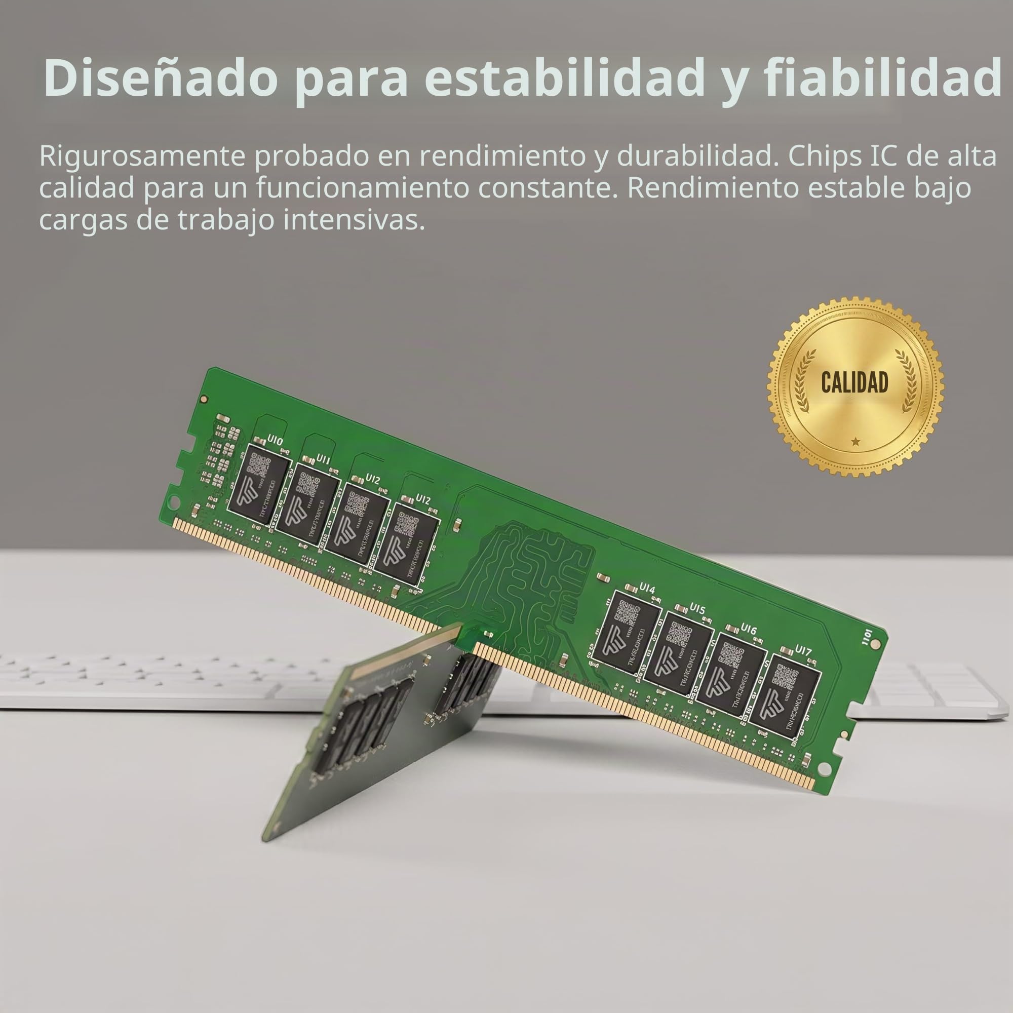 Timetec 8GB DDR4 2666 MHz (PC4-2666V) PC4-21300 UDIMM – Sin ECC