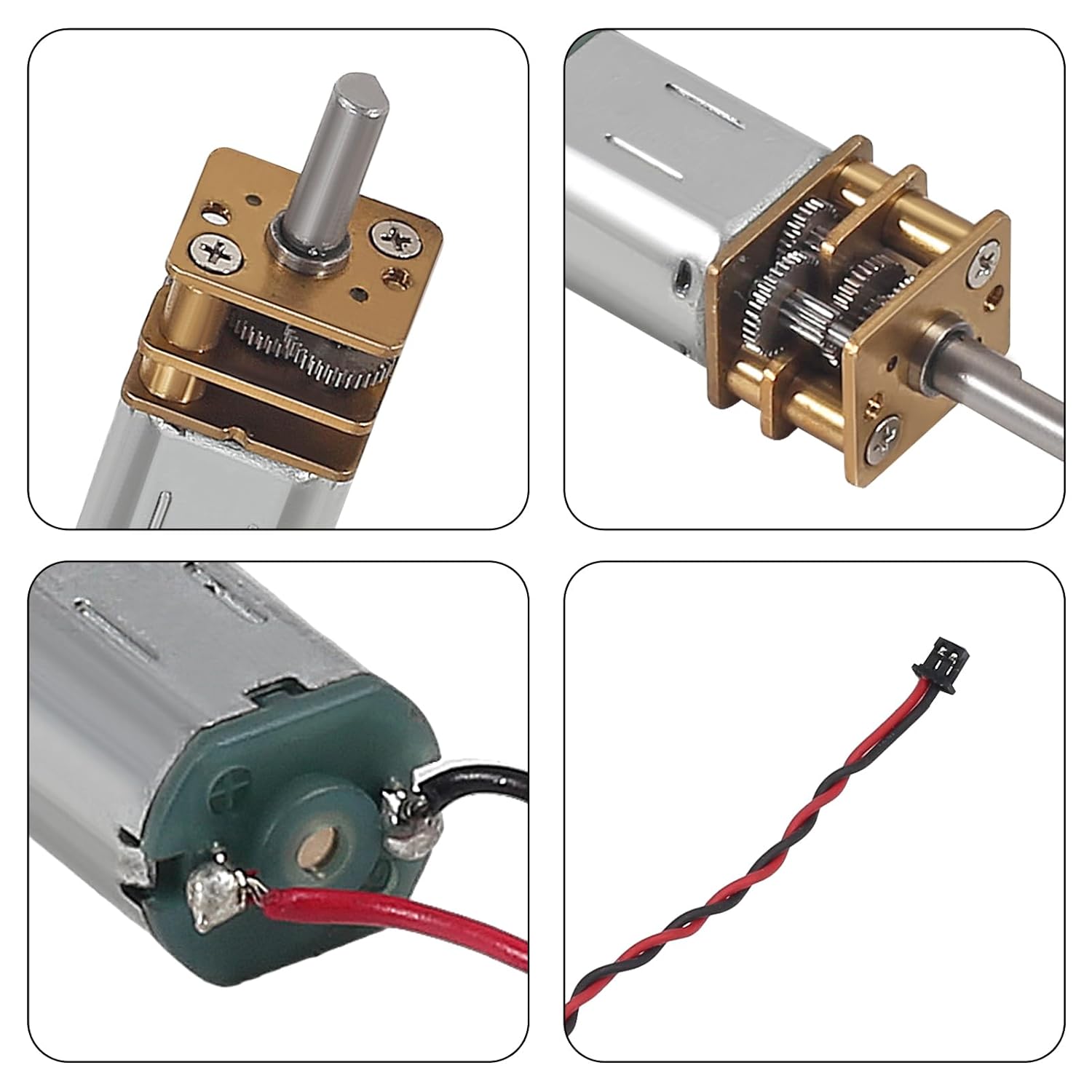 5 Uds Mini Motor De Engranaje N20 DC 3V Mini Micro Motor De Engranaje