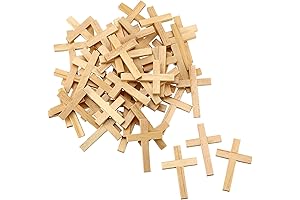 Mini Wooden Crosses for Crafting Delights