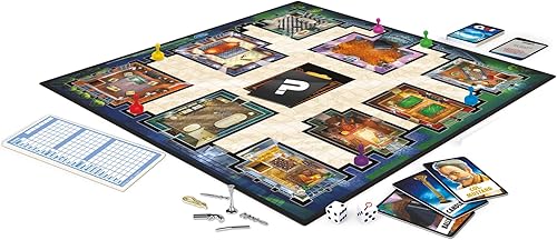 Miniatura 2 de Tablero de pistas c; Características de la sala votada por fanáticos; como se ve en el sitio web de Houzz; Juego de misterio clásico para niños de 8