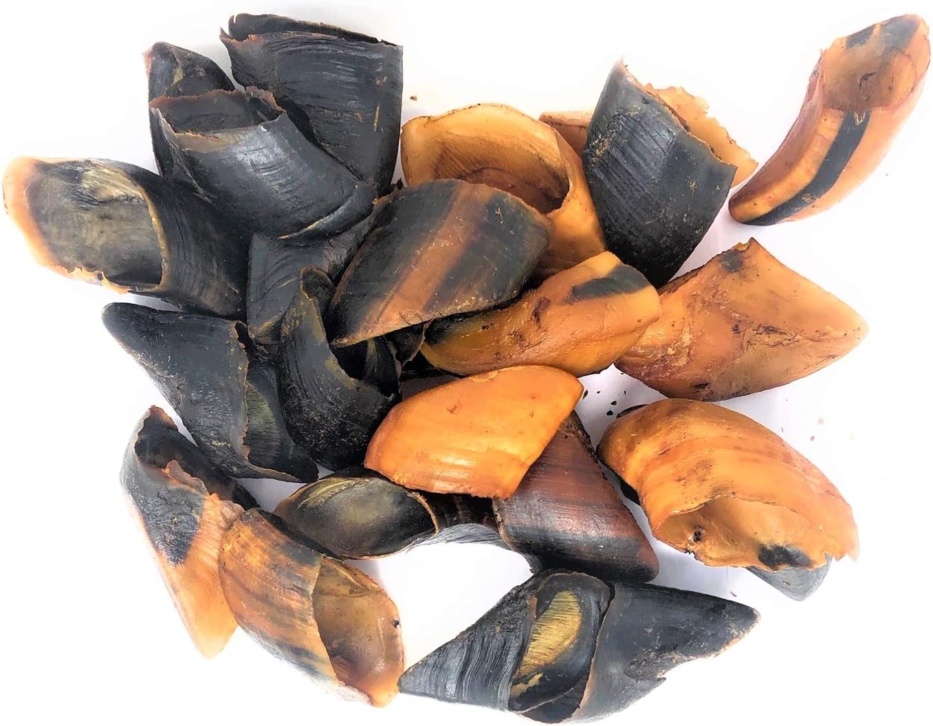 JACK'S PREMIUM Natural Cow Hooves - Large Beef Dog Chews Promotes Dental Hygiene- Sourced and Made in The USA (24 Count)