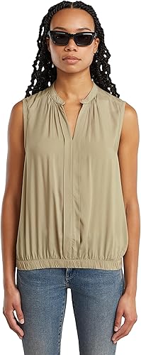 G-Star Camiseta de Cuello Alto para Mujer, Beige Light Toggee D24453-d923-c626, 