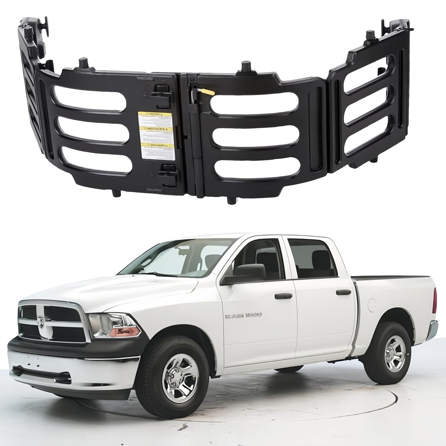 Truck Pickup Bed Extender Kit Compatible with Dodge RAM 2002-2018 Accessories Tailgate Stowable Collapsable