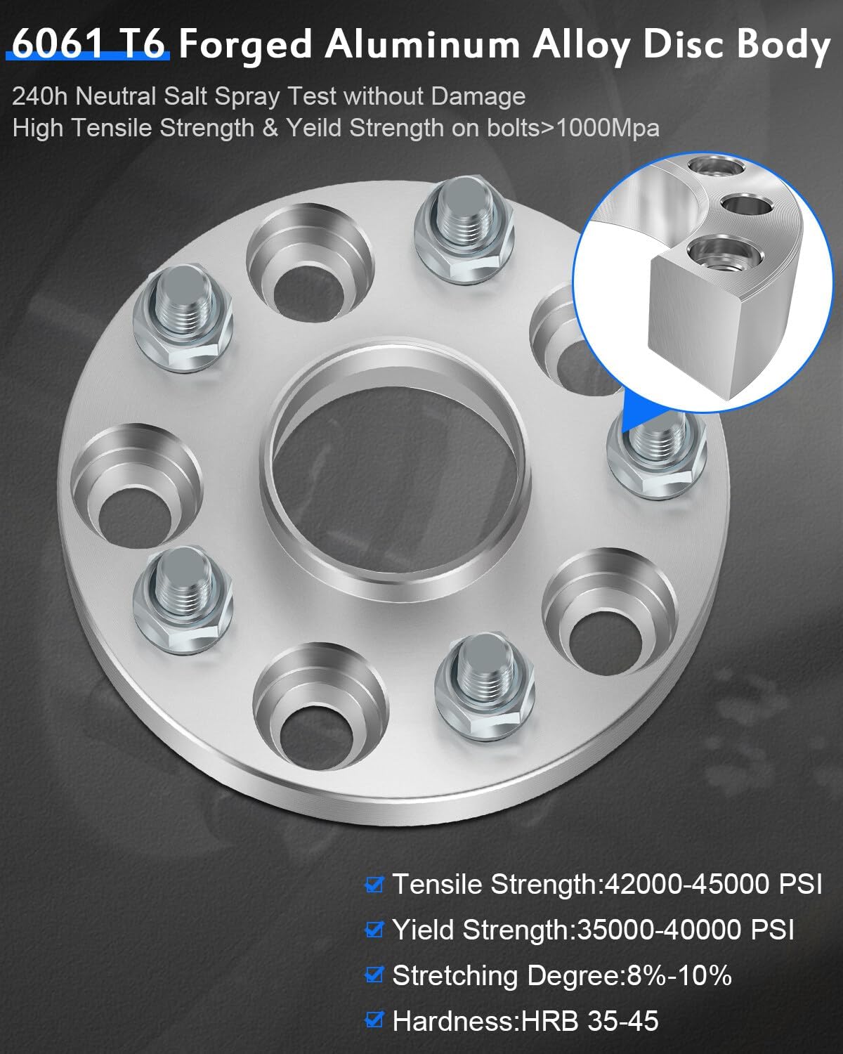 ECCPP 4PCS 20mm 5 Lug Hubcentric Wheel Spacers 5x4.5 to 5x4.5 for 1996-2020 for Toyota for rav4 1998-2020 for Toyota for sienna 1999-2008 for Toyota for Solara