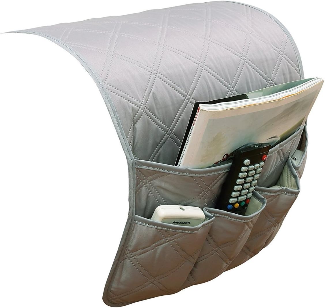 Clobeau Sofa Caddy Arm Rest Organizer Magazine Holders
