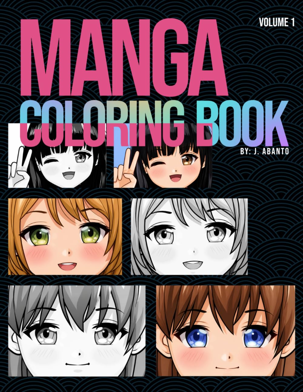 MANGA Coloring Book: 40 stunning manga illustrations that capture the essence of Japanese pop culture