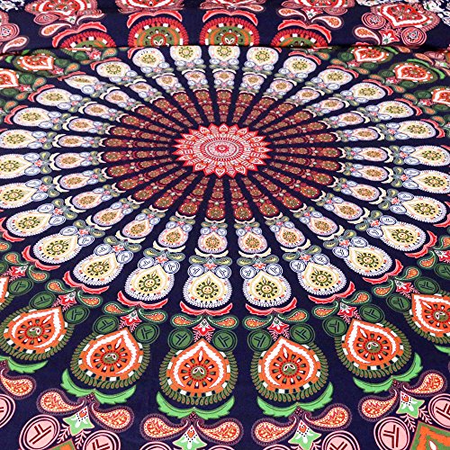 Newrara Home Textile,Boho Bedding Set,Bohemia Exotic Bedding Set,3Pcs Bedding Set,Queen #TOP4