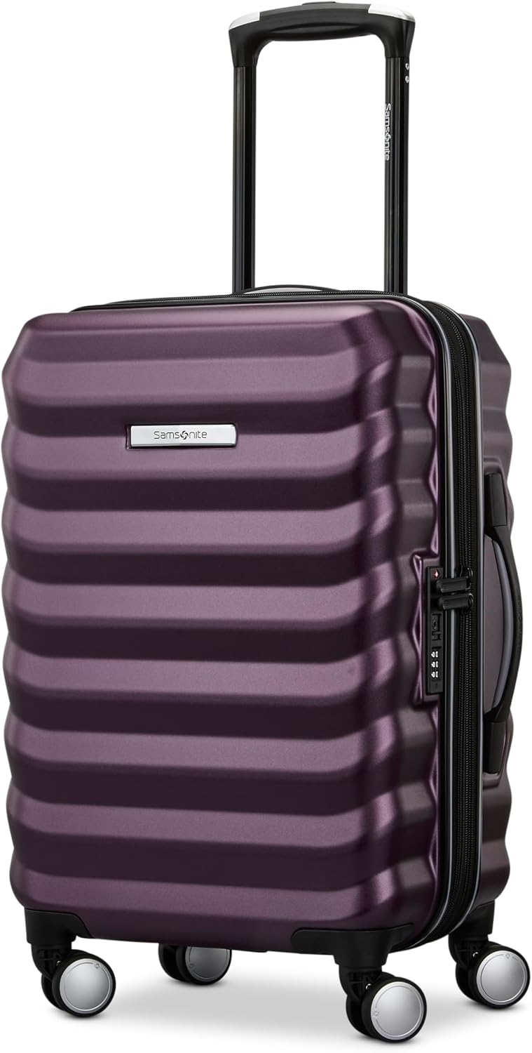 Samsonite Hard Sided Lightweight Carry On with Spinner Wheel…