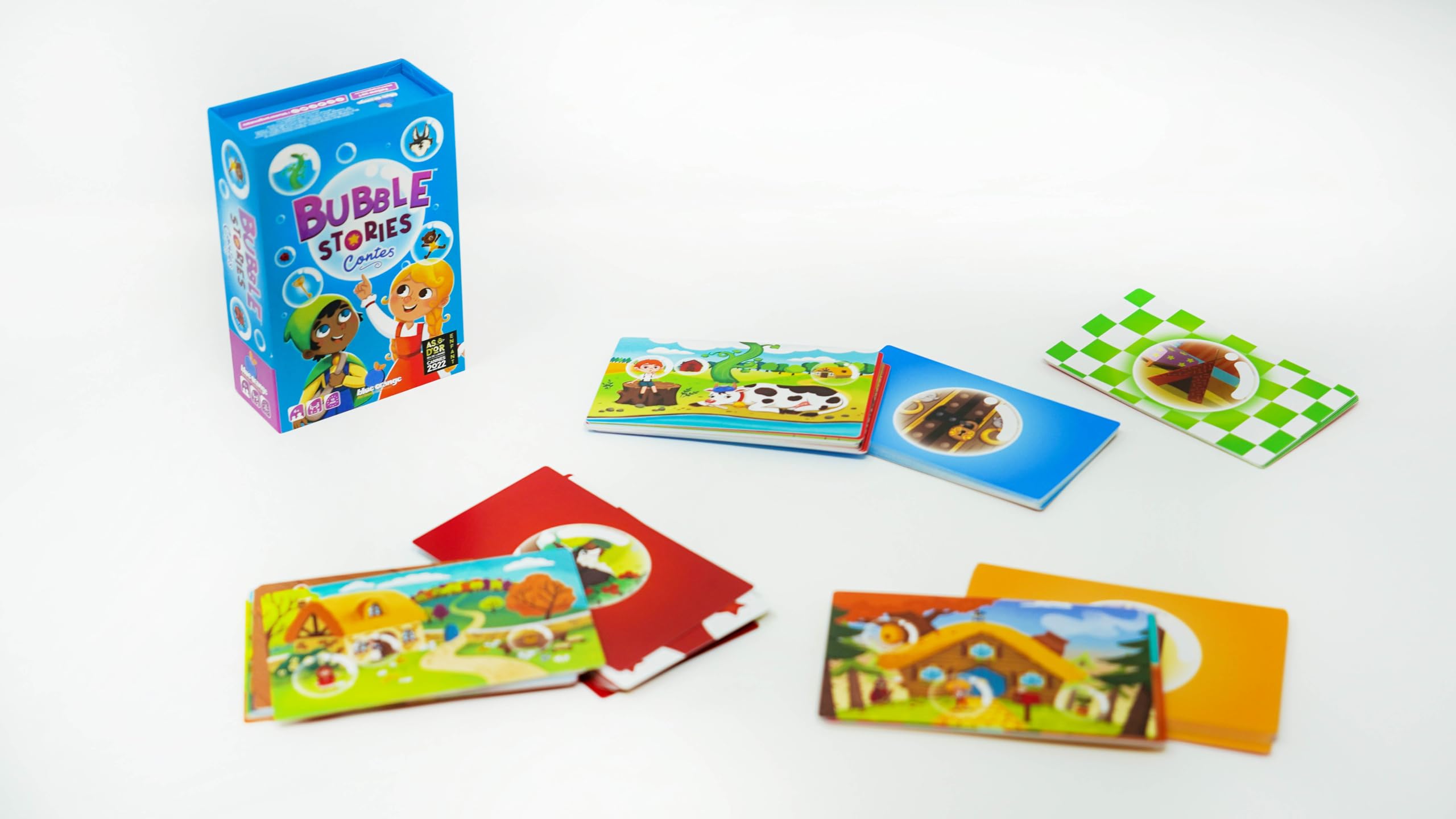 Image secondaire de Blue Orange - Bubble Stories : Jeu de Cartes d'Imagination pour Enfants