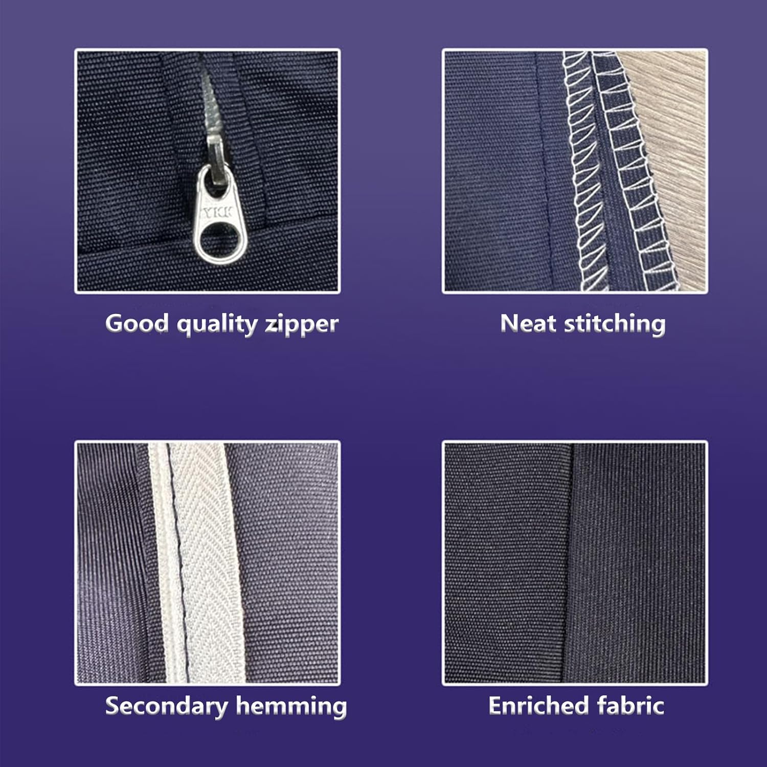 14 Pcs Outdoor Patio Furniture Cushion Covers Replacement, Couch Covers Replacement, Outdoor Couch & Sofa Slipcovers,Red,14pc