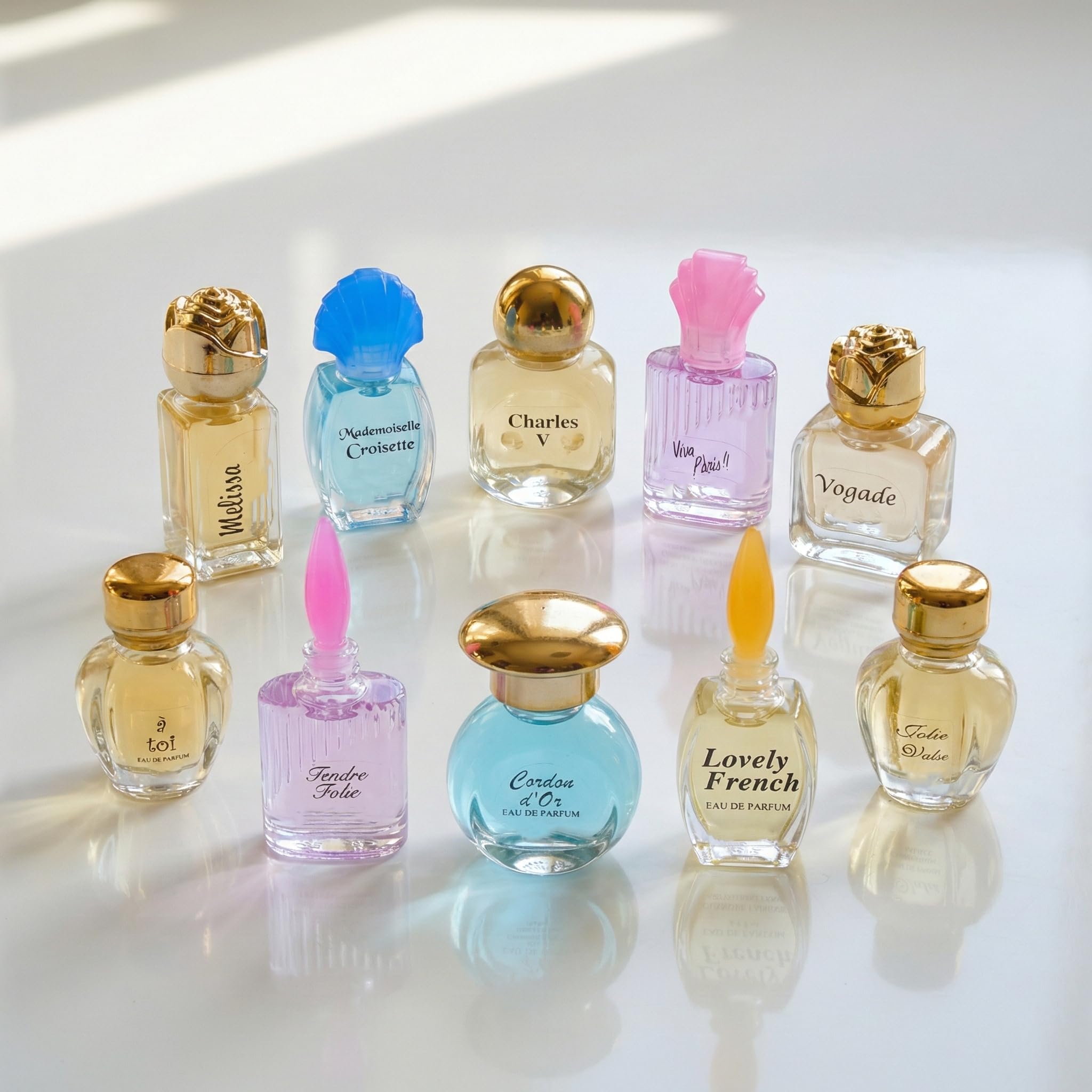 Charrier Parfums Collection Précieuse 10 Eaux de Parfum Miniatures Total 58,8 ml