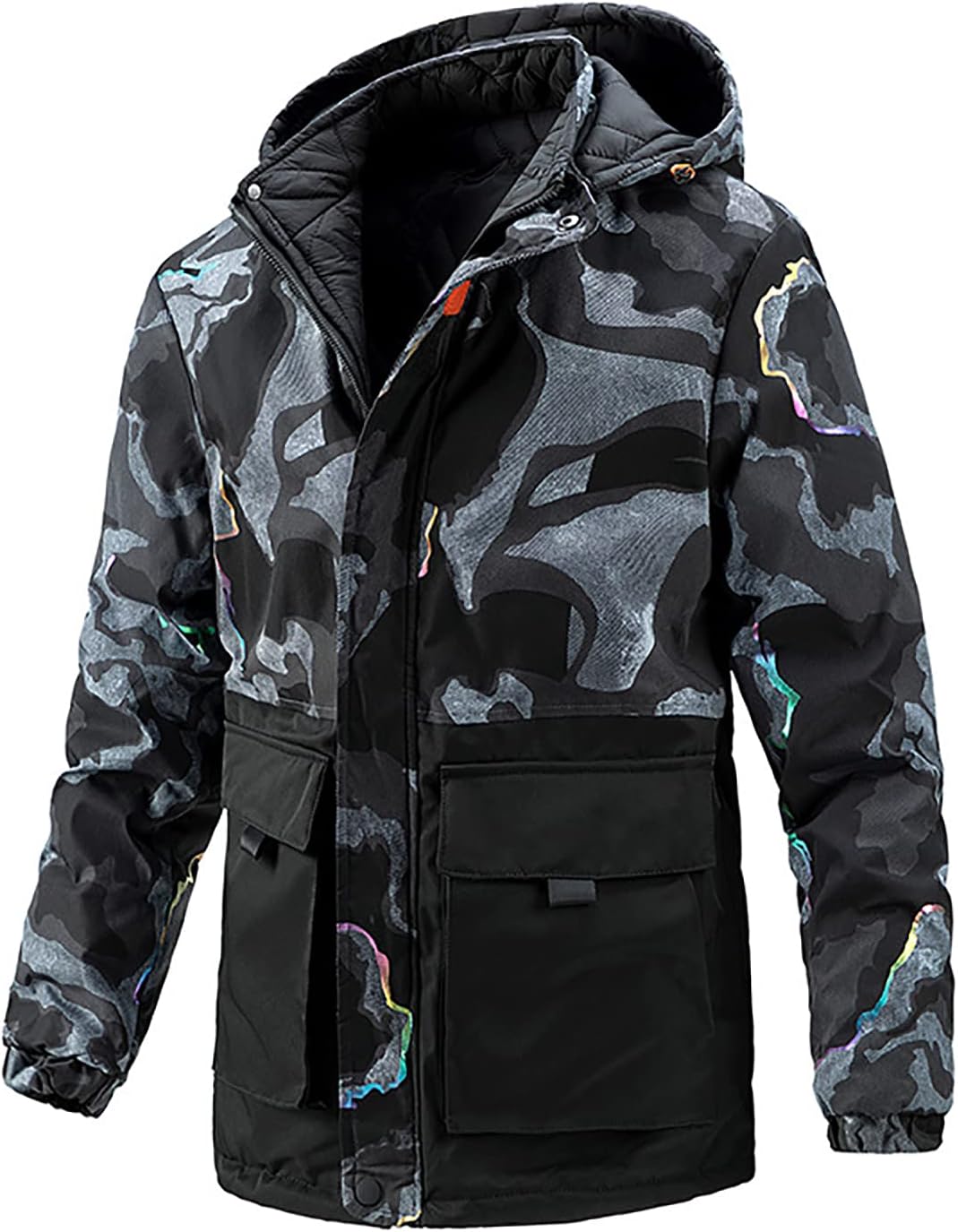 Winter Jackets for Men Reversible Coats for Men Down Jacket Men Hooded Jacket Men's Light Weight Down Jacket