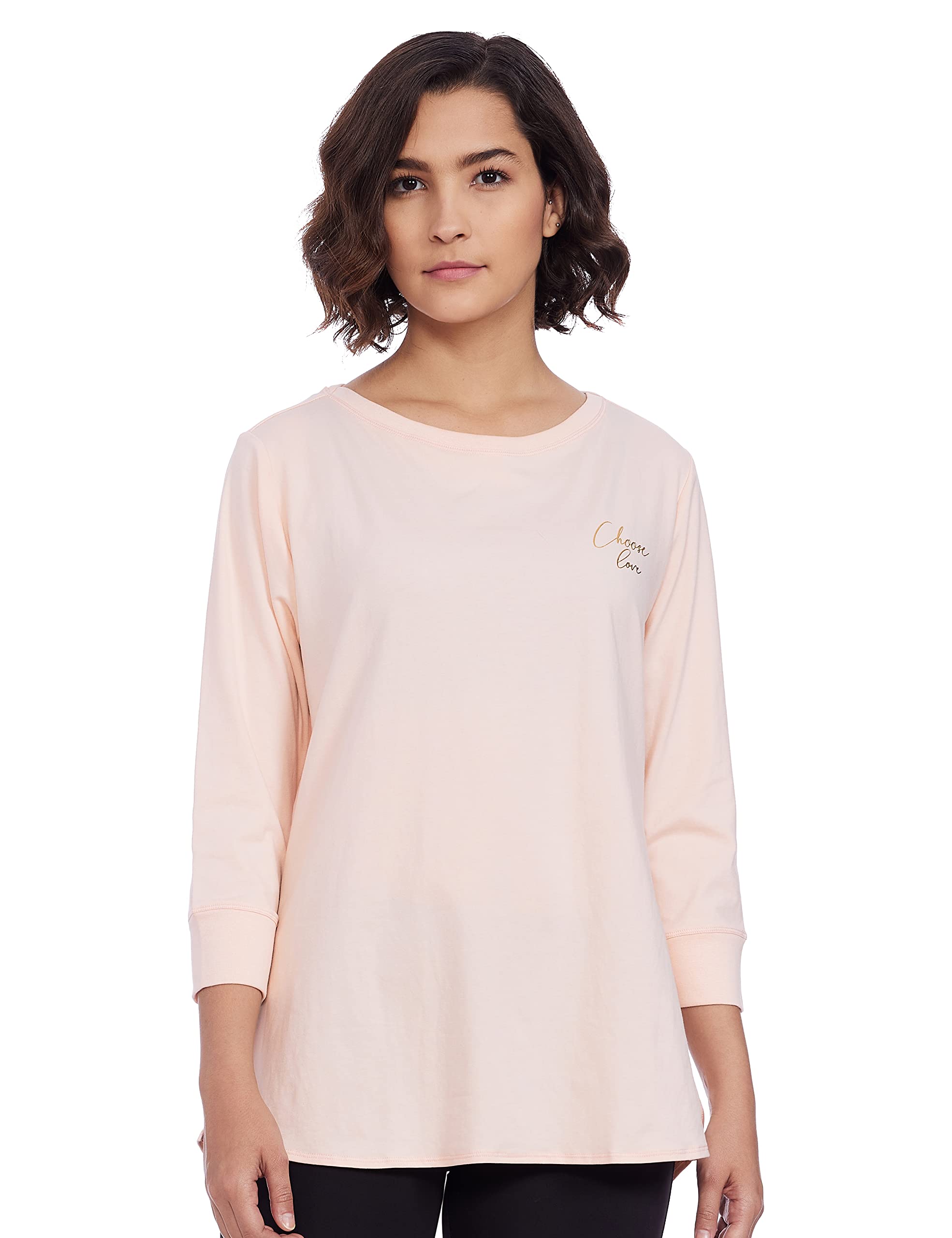 EnamorWomen's Solid Slim Fit T-Shirt