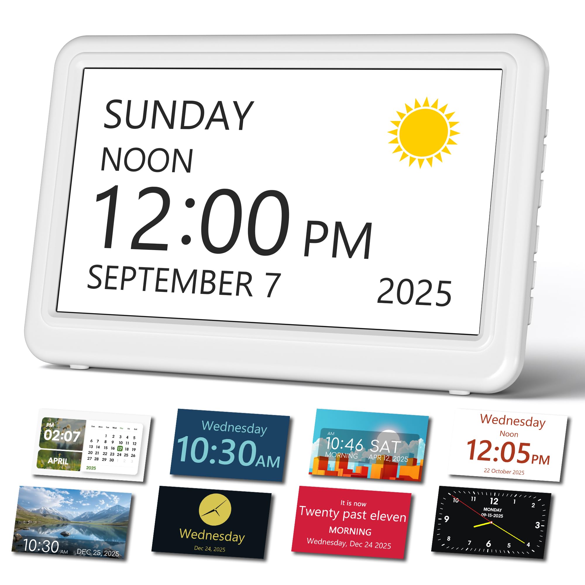 Mesqool Digital Clock for Seniors