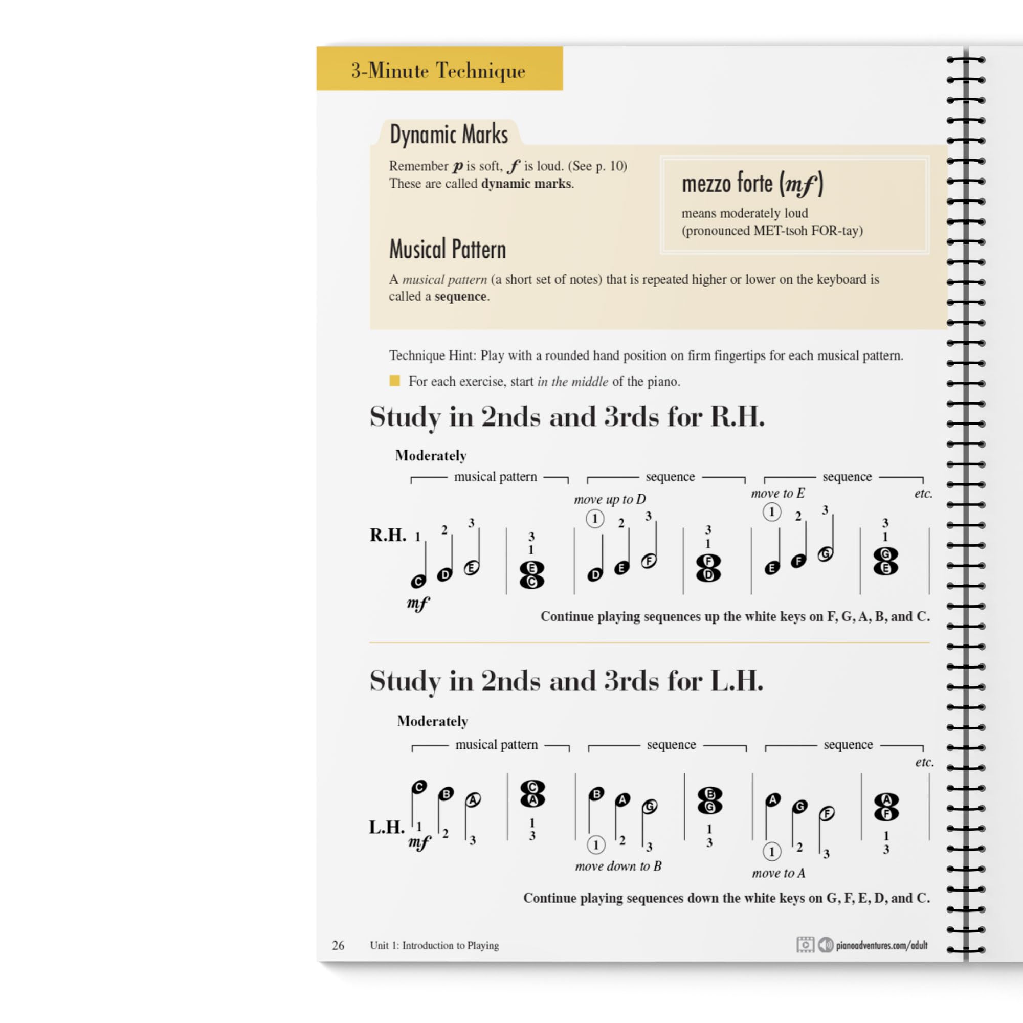 Adult Piano Adventures: All in One Course - Book 1 | Faber Beginner Method Piano Book for Adults with Chords and Music Notation | Piano Sheet Music and Theory for Self Learners With Digital Audio — Amazon image 5