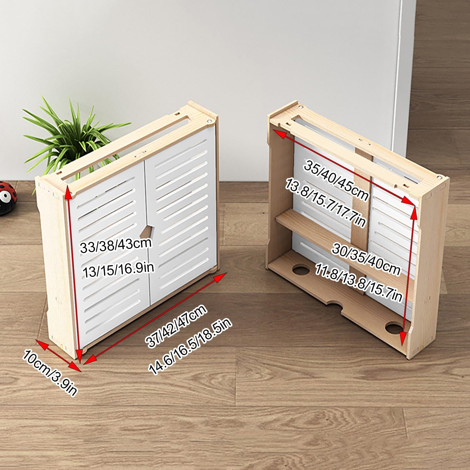 Étagère murale pour routeur WiFi, boîte de rangement et armoire en bois, solution de gestion des câbles, assemblage facile