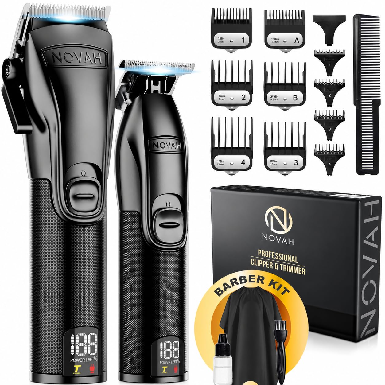 Novah Professional Hair Clippers for Men