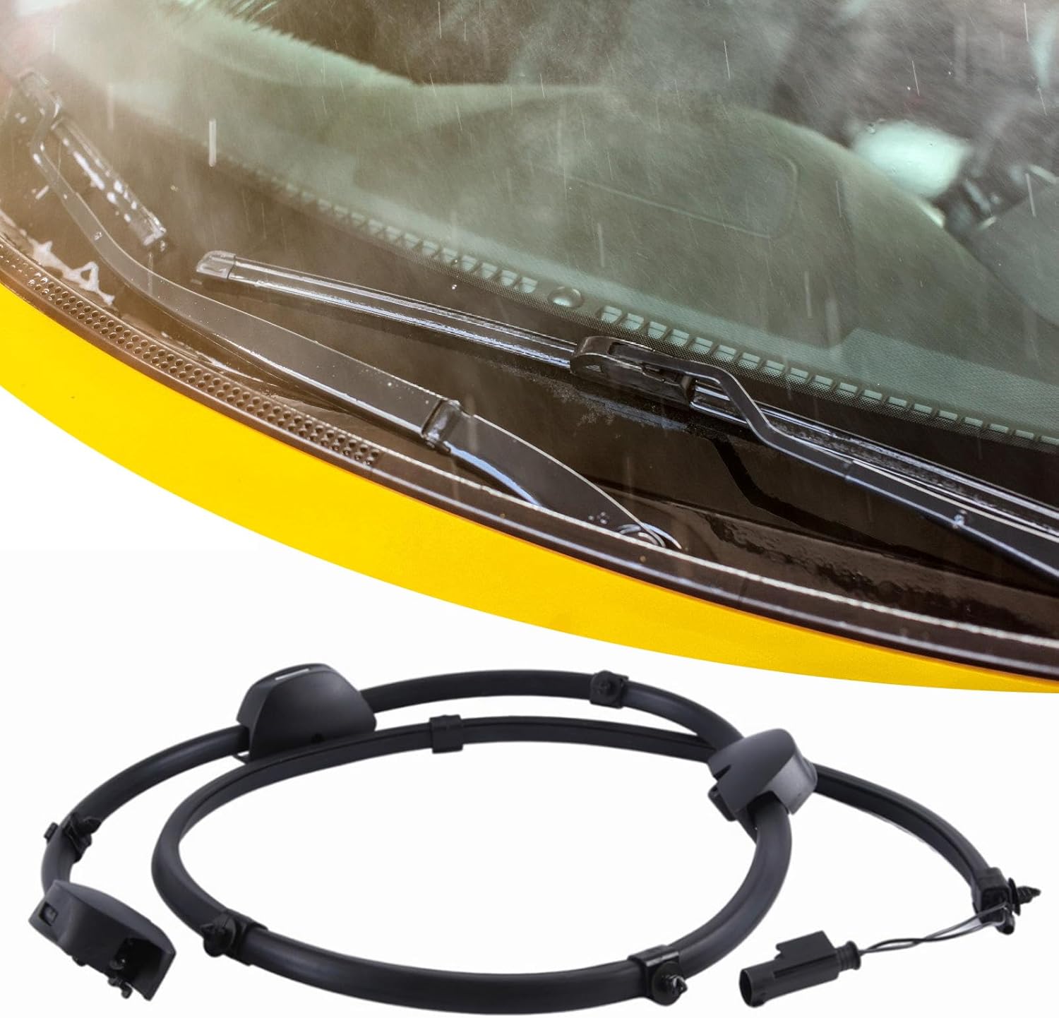 交換用フロントガラスウォッシャーノズル洗浄装置自動車アクセサリー簡単取り付けワイパーノズル 61667380485 精密フロントガラ