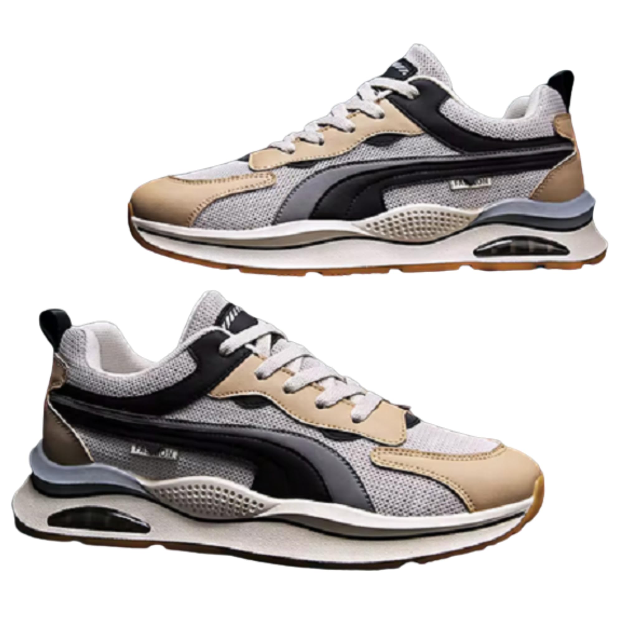 jamarion Stylish Casual Shoes Sneakers for Men | Synthetic Leather | Lace-Up Sneakers-picture-16