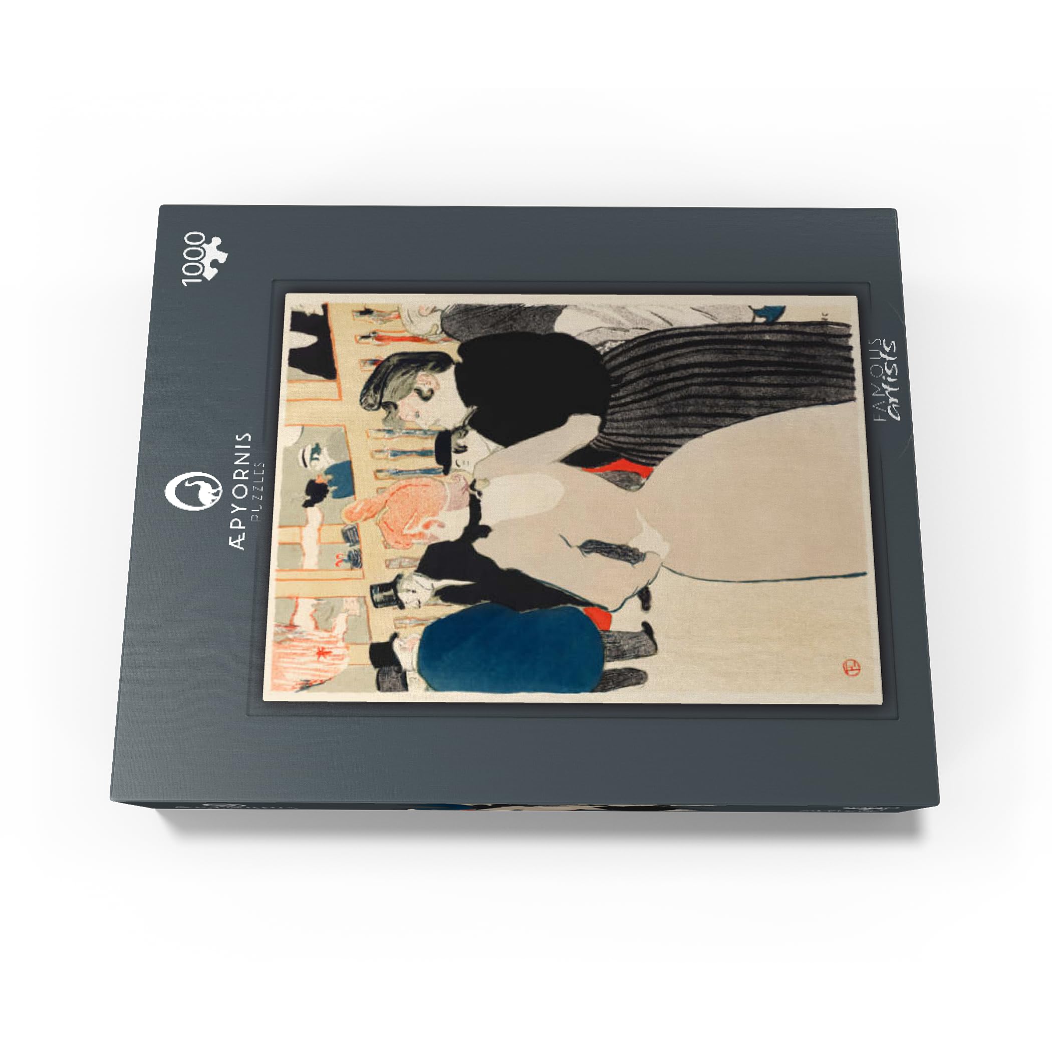 Moulin Rouge Bal La Goulue 1000ジグソーパズル Amazon.com: MyPuzzle