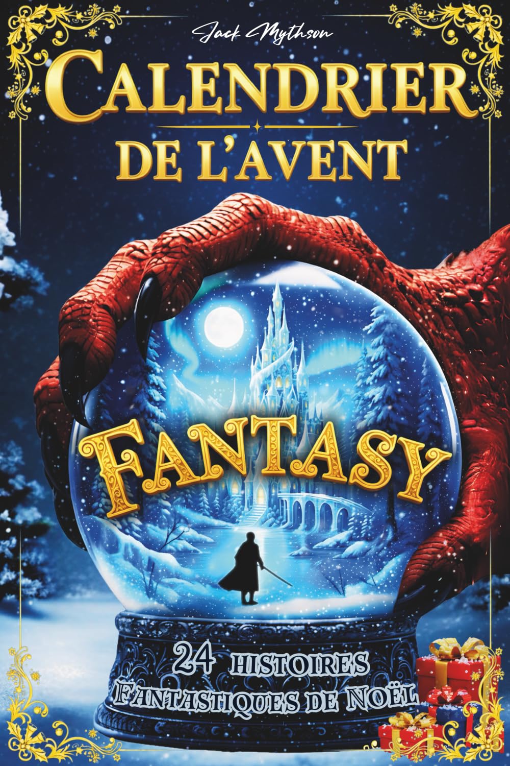 Calendrier de l'Avent Fantasy pour Adulte et Ado: 24 histoires fantastiques de Noël remplies de magie, dragons, elfes et aventures épiques pour patienter jusqu'à Noël