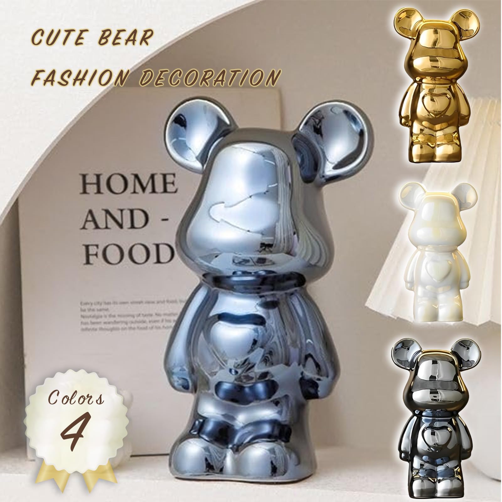 Hyack Object Interior Nordic Figurine Korean Bear Stylish Healing