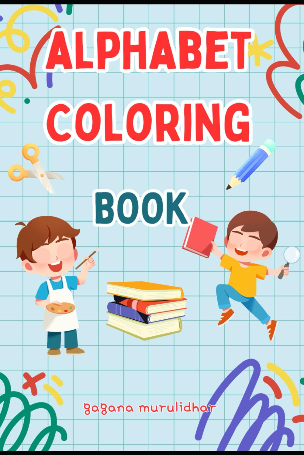 A to Z colouring book (A TO Z ALPHABET COLORING BOOK)