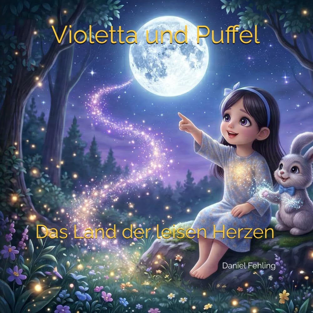 Violetta und Puffel - Das Land der leisen Herzen: Ein liebevolles Vorlese-Kinderbuch über Mut und Selbstvertrauen für Kinder von 3 - 6 Jahren