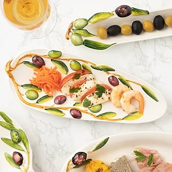 ◎ イタリア製アンティーク陶器 イタリア製陶器 Mughetto(スズラン)シリーズ ／Italian ceramic