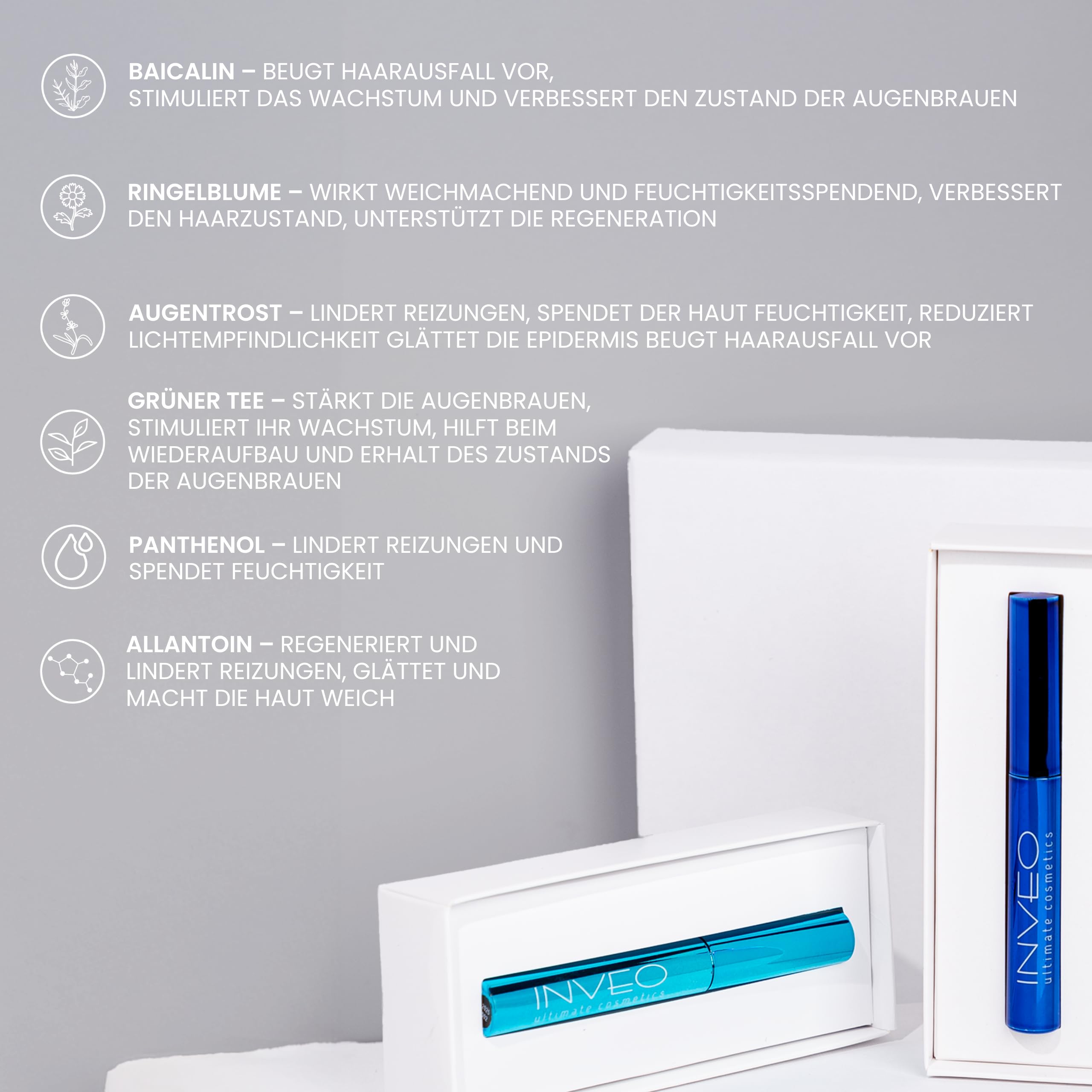 Hipoalergiczne serum stymulujące wzrost rzęs – odżywka do rzęs – serum do rzęs – 3,5 ml