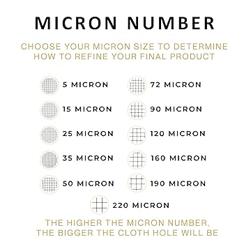 Rosin Arts Nylon Rosin Bags 32 Microns 2.5" X 4" 10 Pack - Buy Online