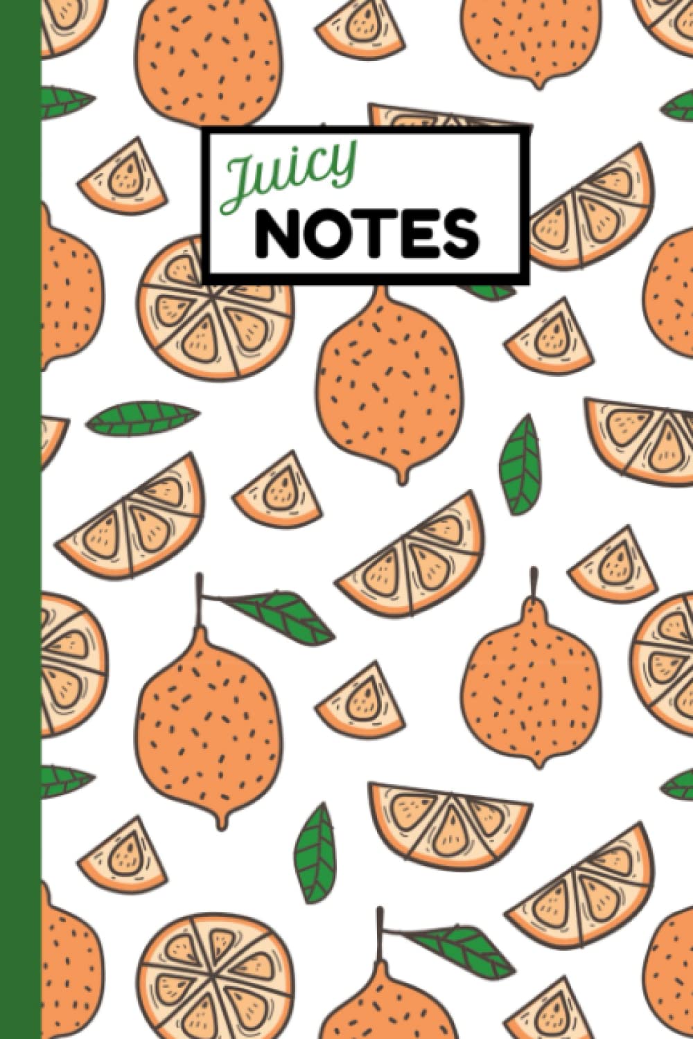 Juicy Notes Notebook: For School, Home, or Office, 6x9, College Ruled, 100 pages