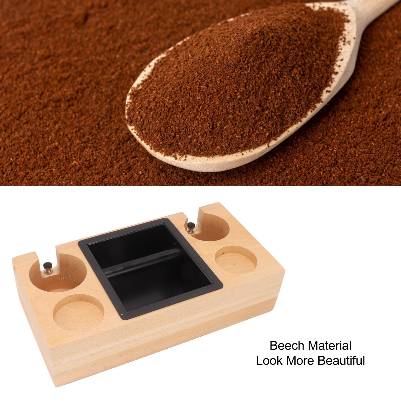 Soporte de Manipulación de Café, Soporte de Manipulación de Café, Soporte de Manipulación de Filtro de Café de Madera, Soporte de Alfombrilla de Manipulación de Café, Estación de Manipulación de Café