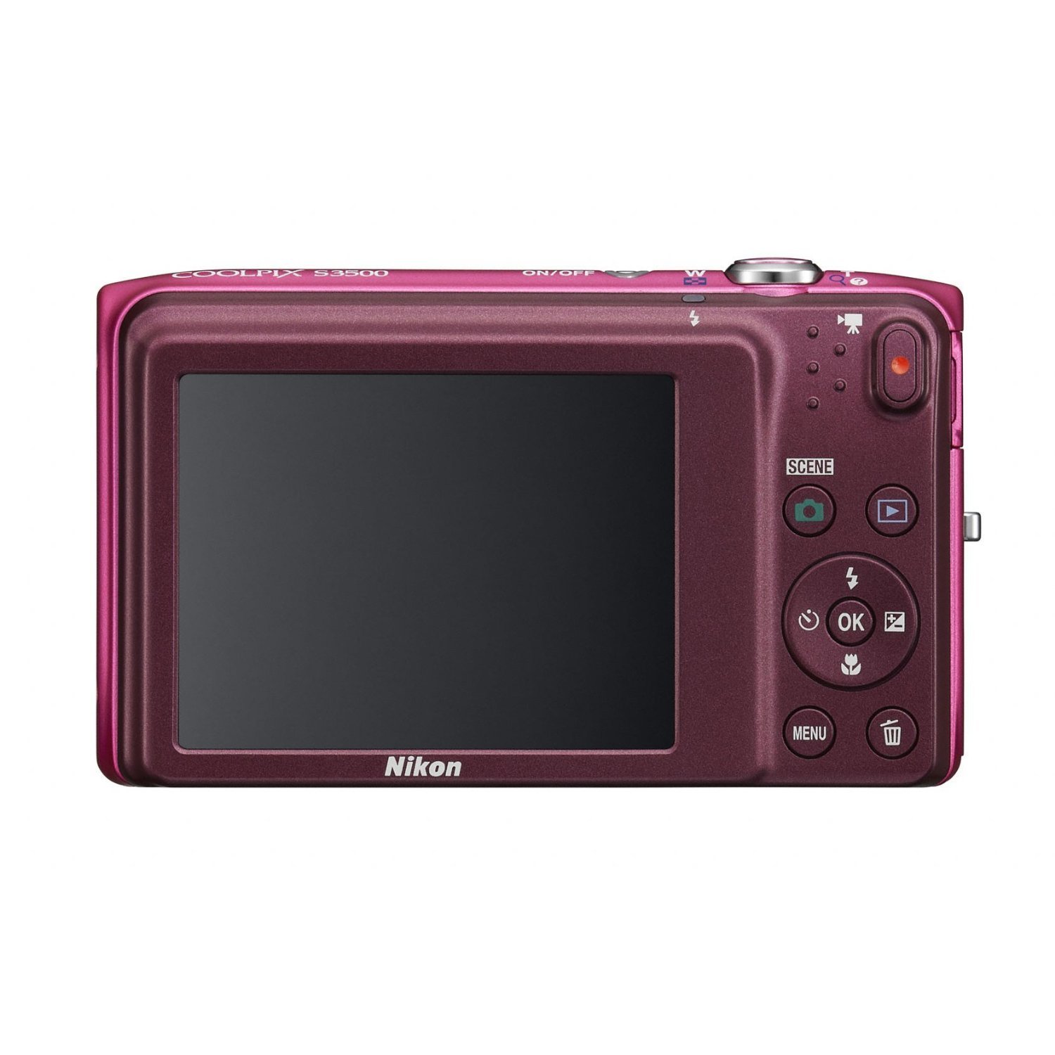 Nikon デジタルカメラ COOLPIX S3500 光学7倍ズーム 有効画素数 2005万 