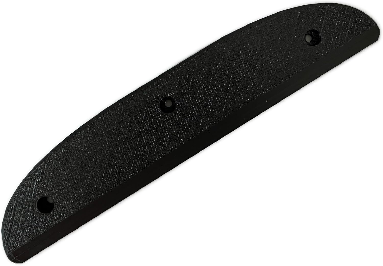 Century Tail Bone Style Skateboard Skidplate, 8 inch - Black