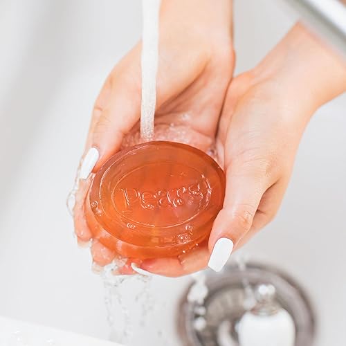 Miniatura 5 de Pears Soap, Pure & Gentle with Natural Oils, 2-Pack – Transparent Amber Glycerin Soap for Pampered, Glowing Skin, 3.53 Oz Ea
