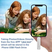 EOZNOE 64GB USB Pendrive iPhone/iPad/Android/PC Kompatibilis - USB 3.0 Külső Tárhely Fotókhoz és Videókhoz, Fém Adattároló 6