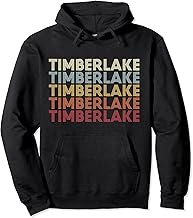Timberlake Virginia Timberlake VA Retro Vintage Text Pullover Hoodie