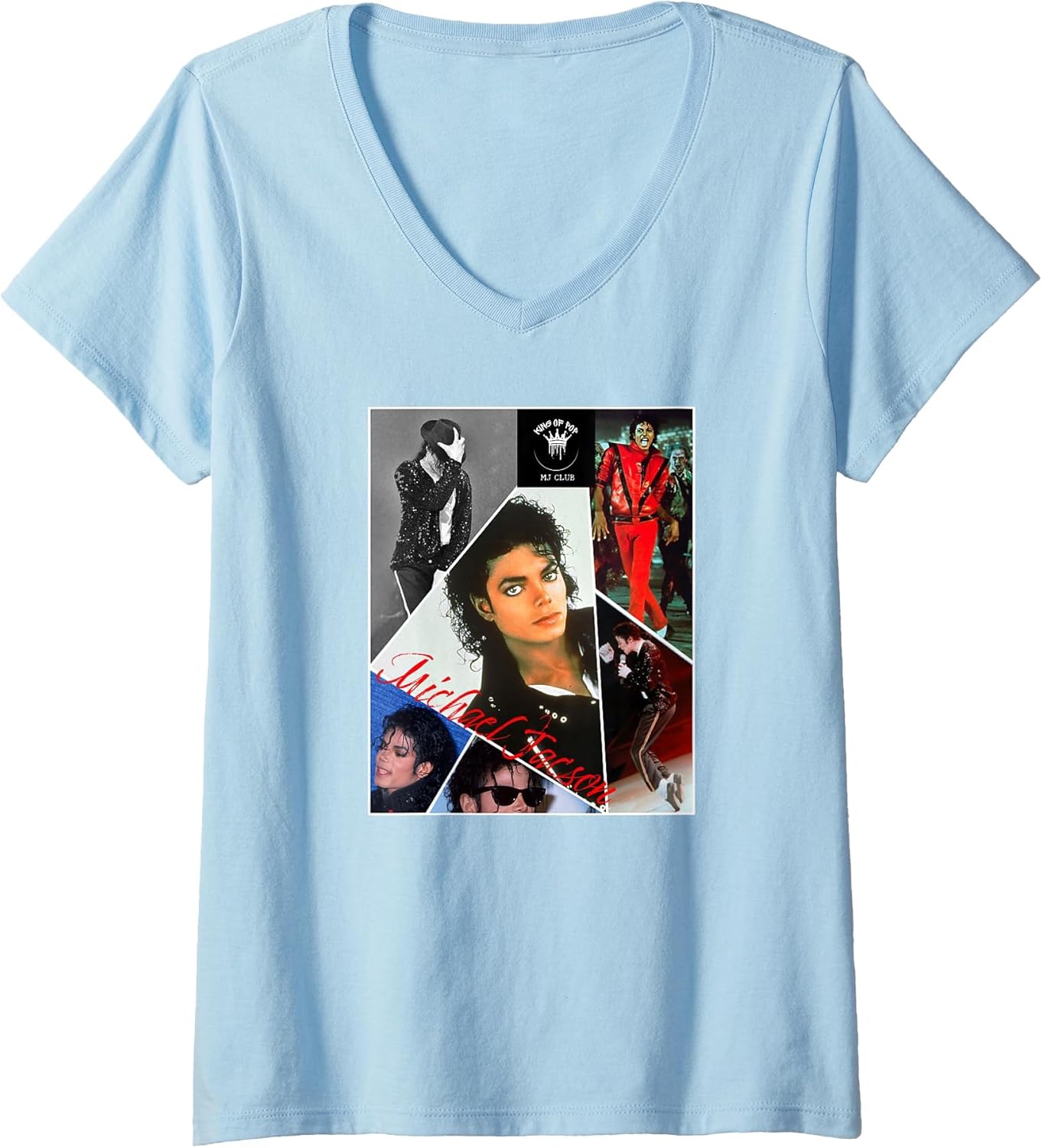 Women's MJ-021 V-Neck T-Shirt