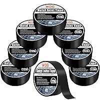 Vista 9 de WDG Cinta de vigueta de butilo para cubiertas, 8 rollos de cinta de viguetas de cubierta de 1-5/8 pulgadas x 50 pies, cinta selladora de butilo