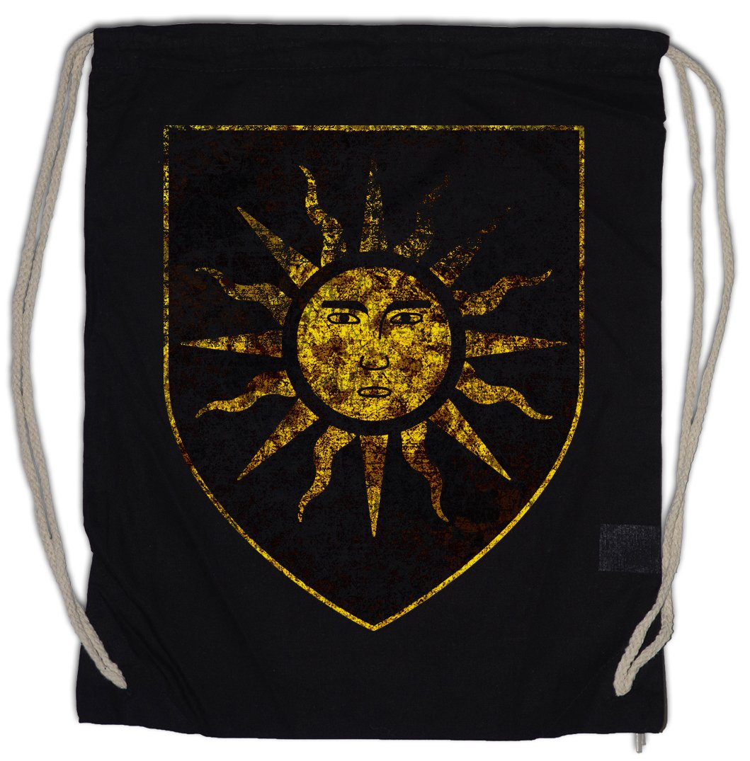 Urban Backwoods "Praise The Sun" Turnbeutel – 100% Baumwolle, 38x46 Cm, Mit Zugbändern
