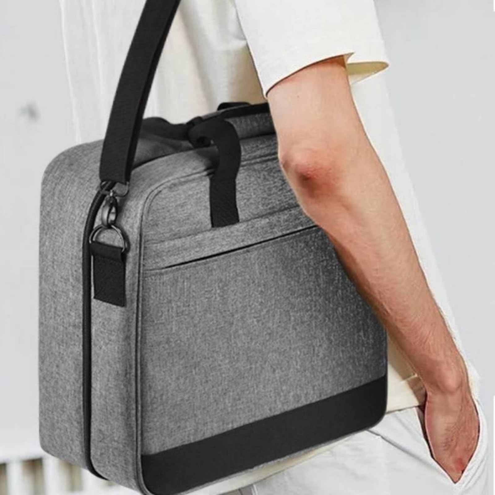 Organizador de Equipo de Grabación Múltiples Bolsillos Bolsa Organizadora Equipo Sonido Compartimentos Ajustables Funda Protectora para Músicos