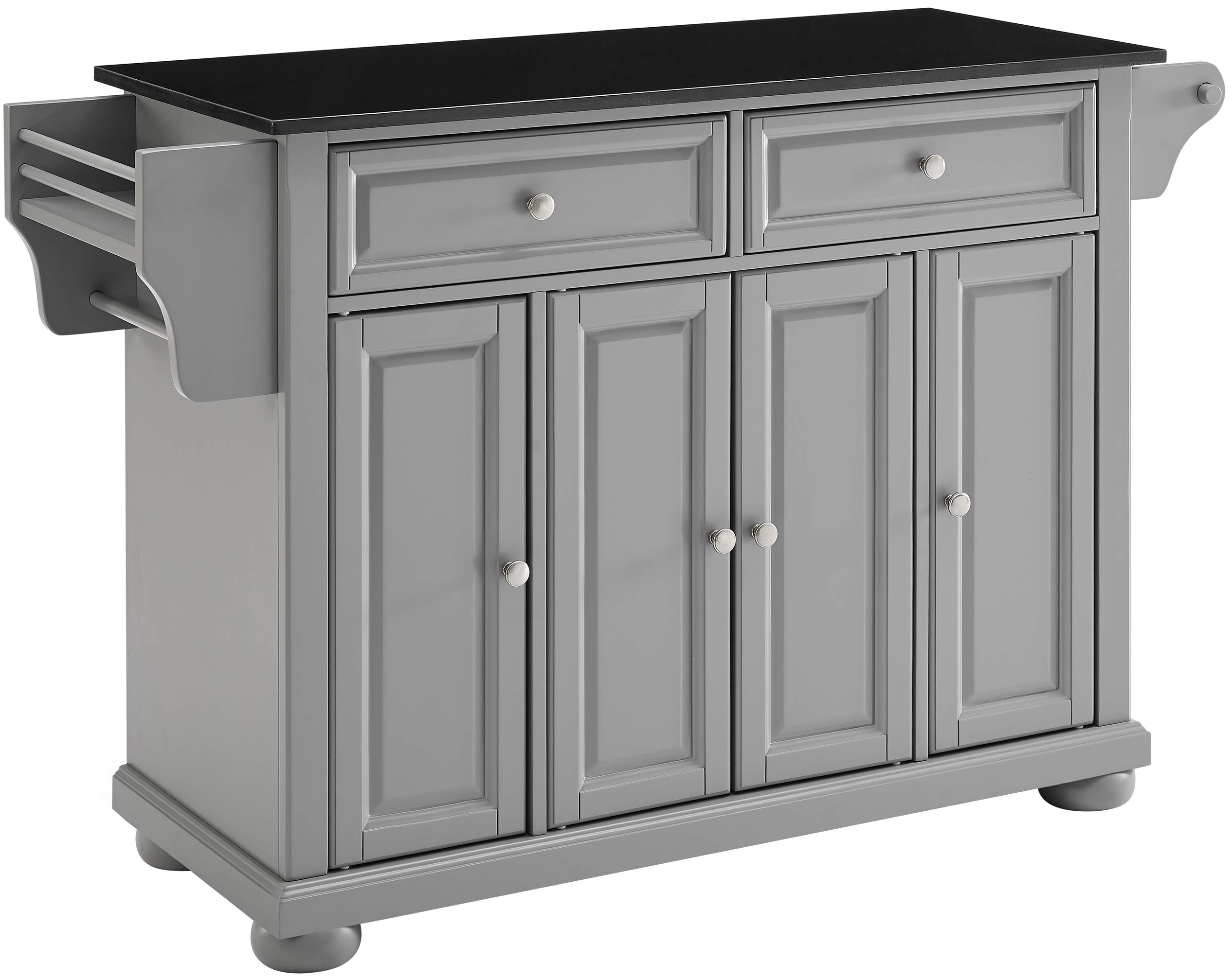 Amazon.com: Crosley Furniture Alexandria Kitchen Island with ...