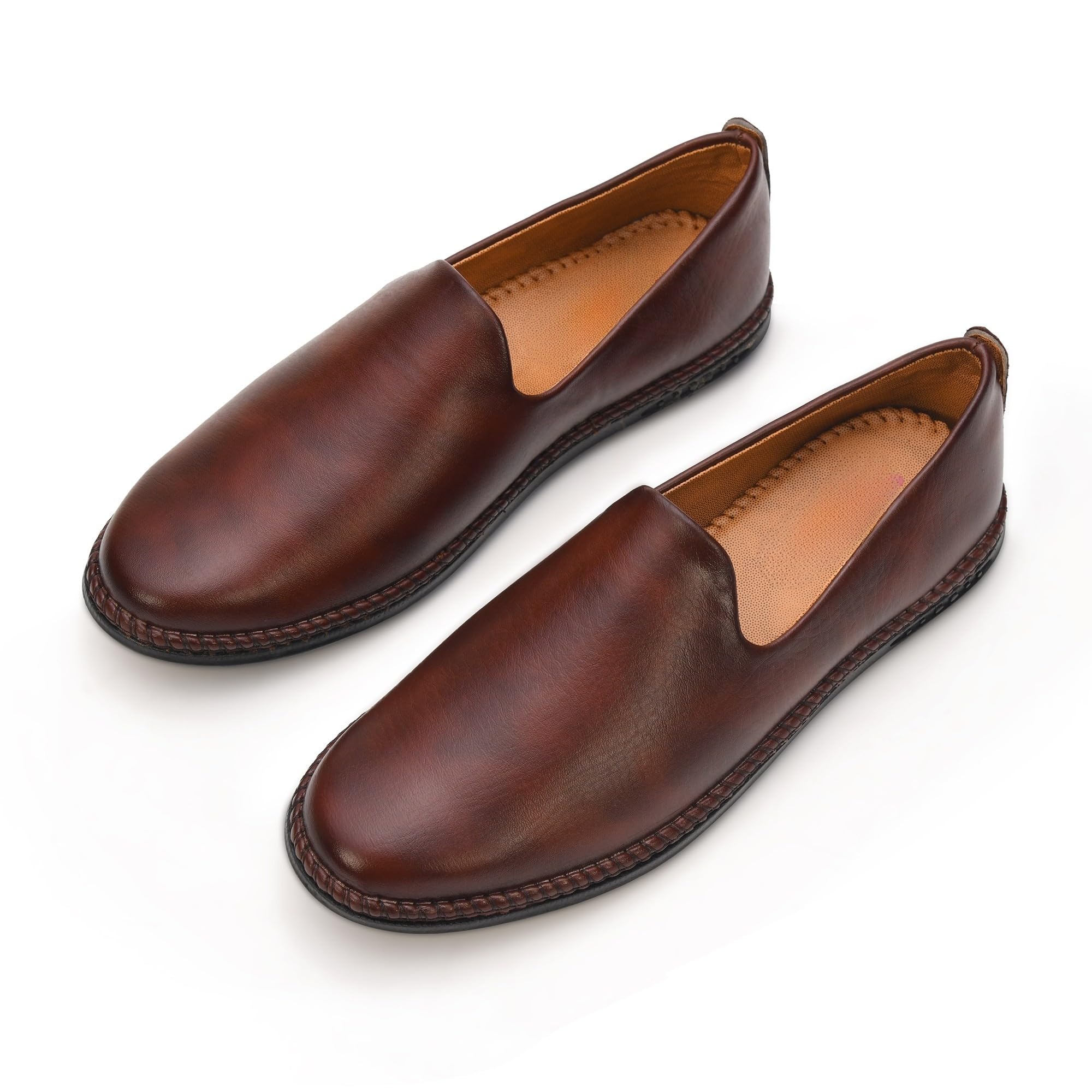 stephorn Ethnic Jutti Mojari Shoes for Men | Traditional Ethnic Footwear for Men Casual & Festive | Wedding Party Sherwani Kurta Pajama Shoes | Comfortable Slip-On Mojari for Men-picture-22